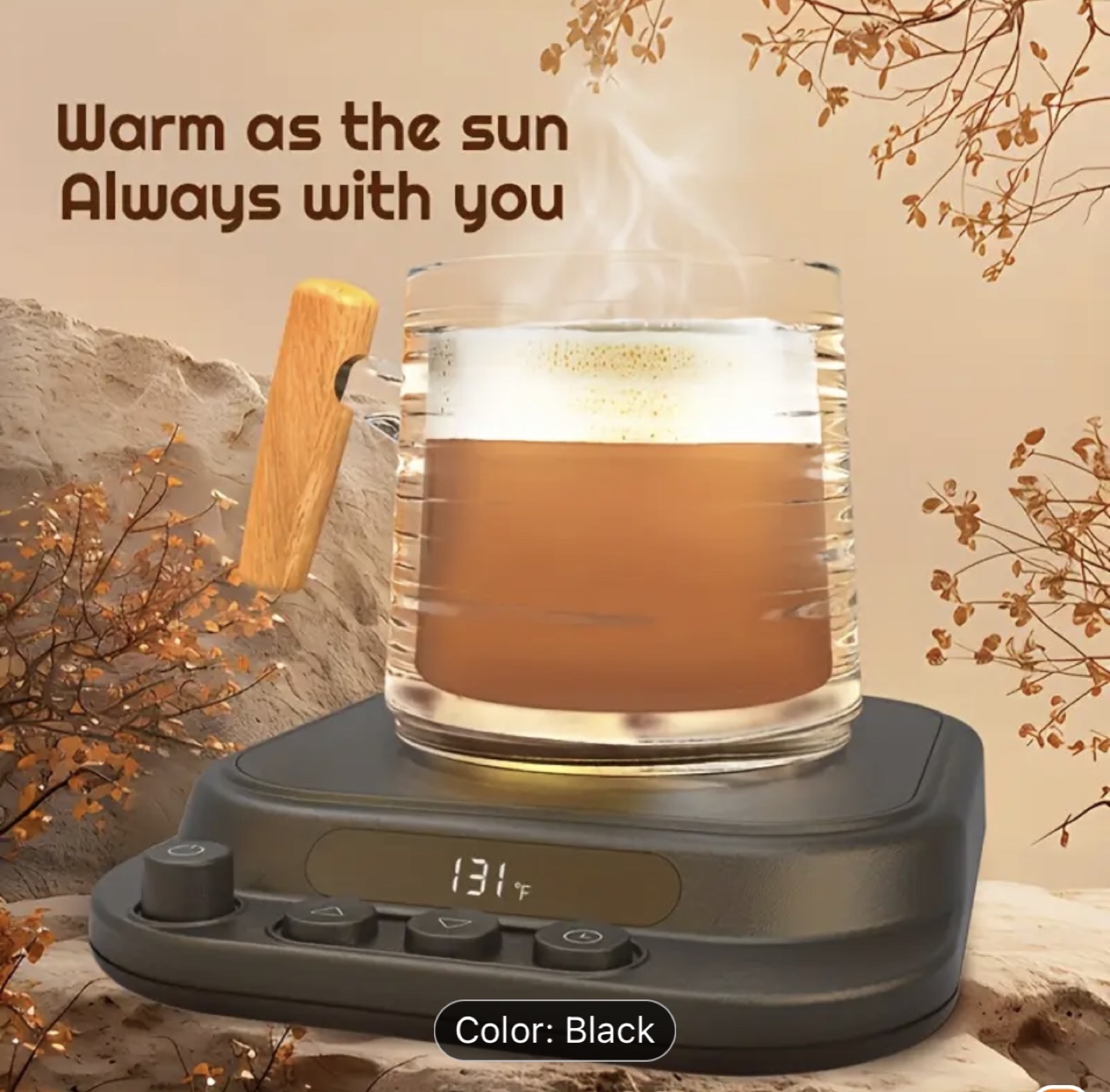 Brand New-Black Cup Warmer - photo 2