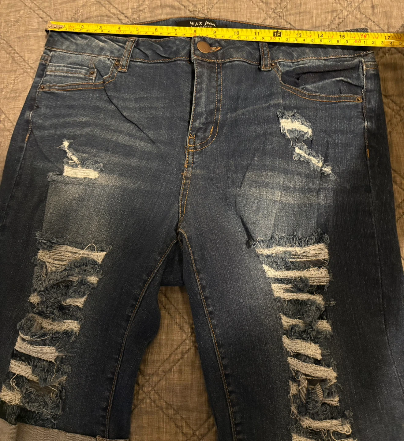 WAX Jean Los Angeles Denim Shorts - 1XL - photo 2