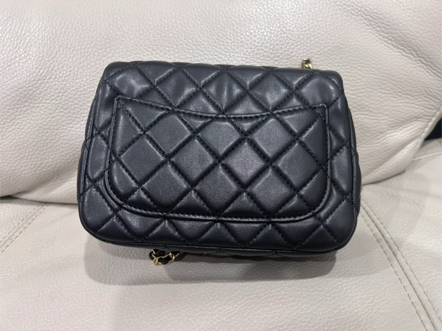 Chanel Black Mini Flap Bag image indicator(5)