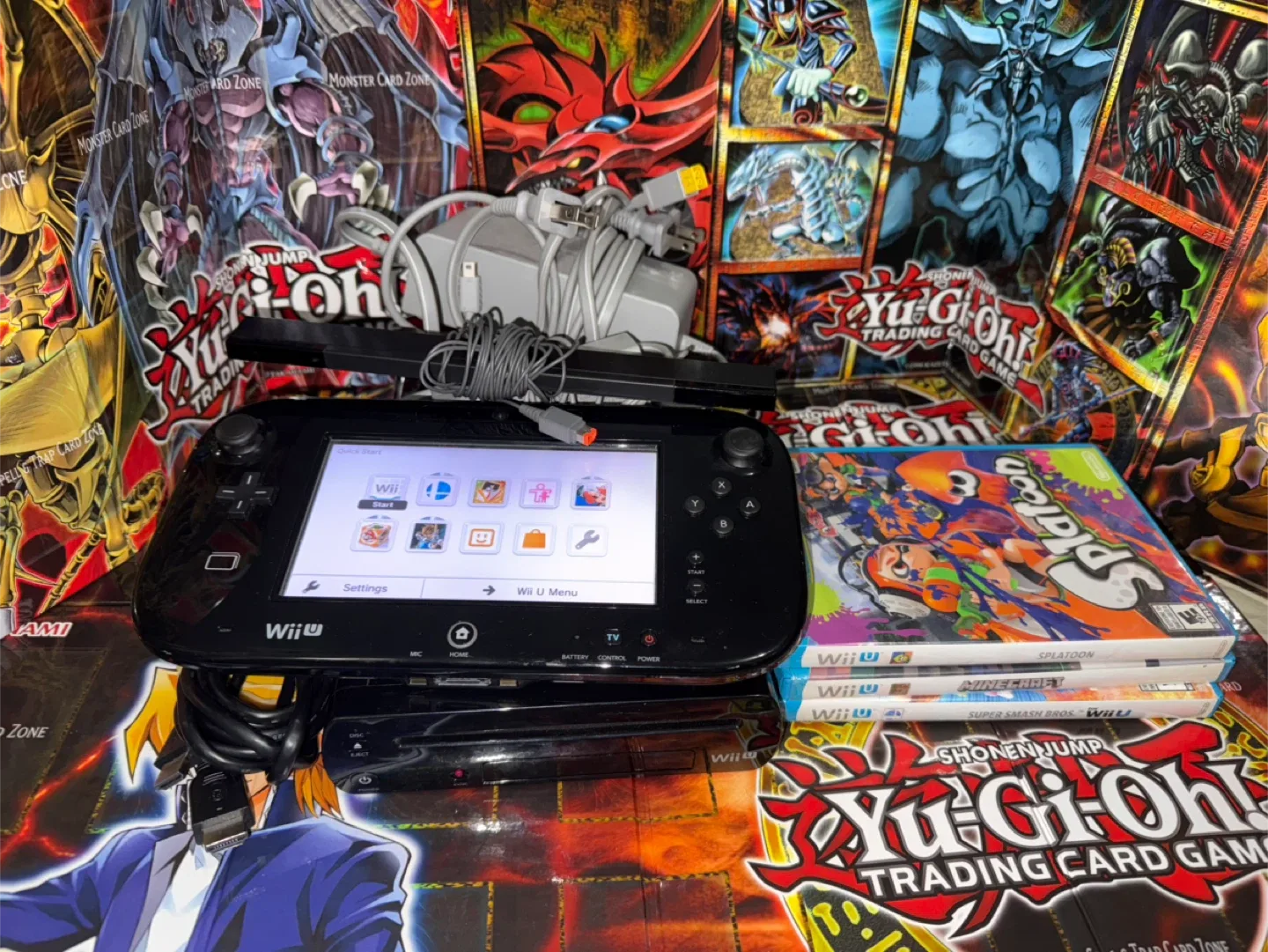 Nintendo Wii U Console with Games