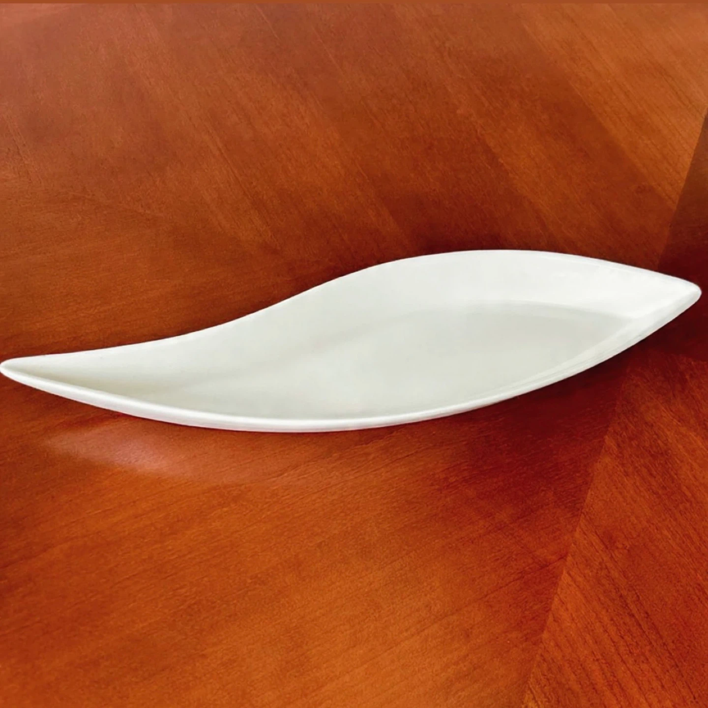 White Decorative Serving Plate
