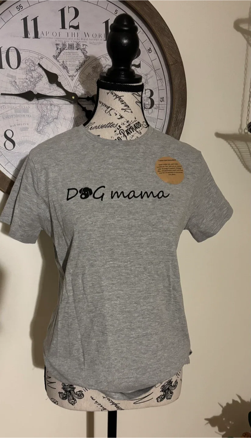 Bench Dog Mama Grey T-Shirt, New