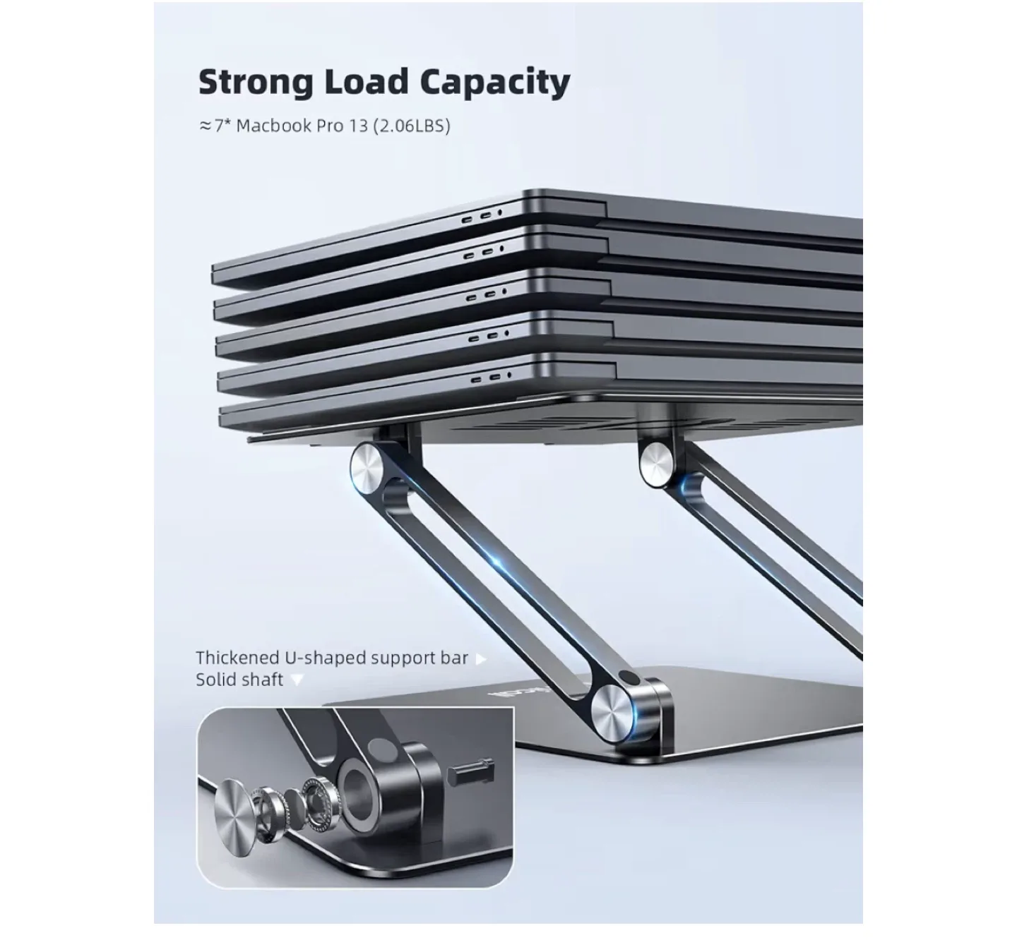 Lamicall Laptop Stand LN09 - Adjustable Height image indicator(7)