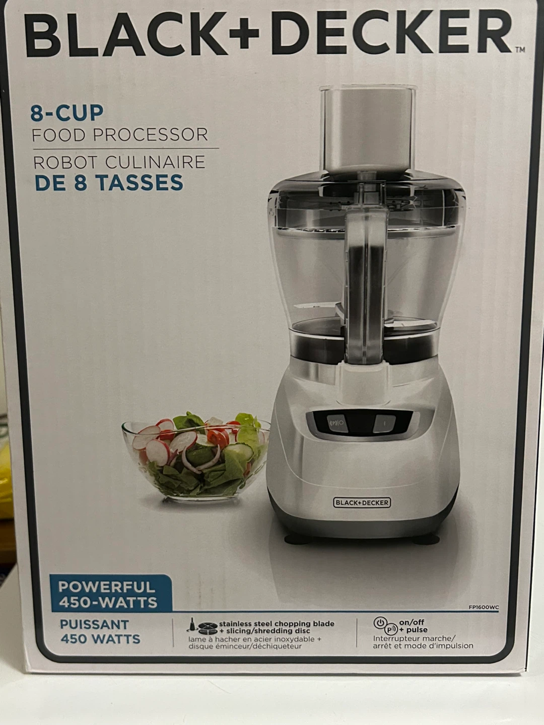 Black+Decker 8-Cup Food Processor - NEW