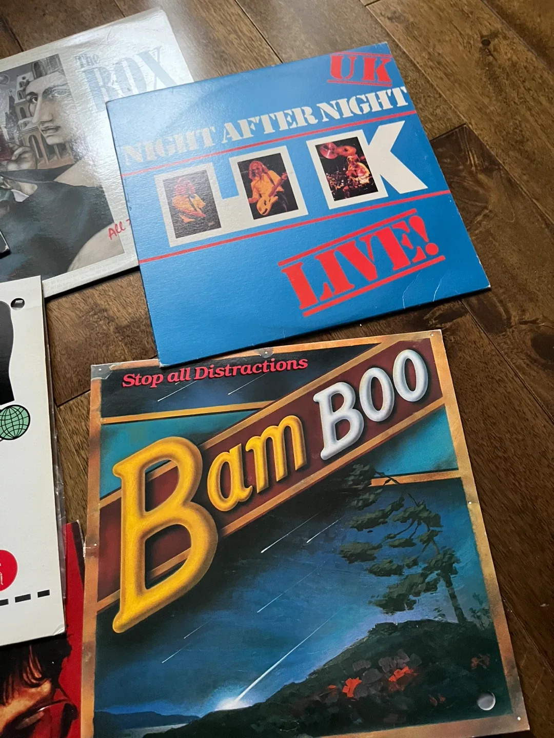 Mixed Lot of 80s Vinyl Records / lot of 10 for $40 or $5 each image indicator(5)