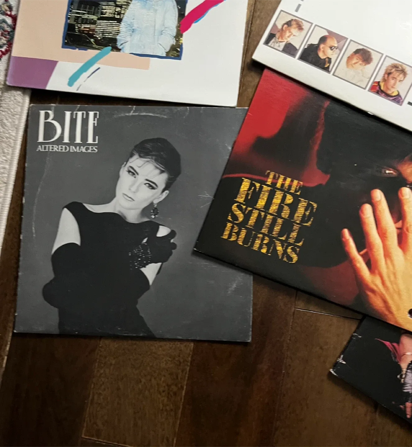 Mixed Lot of 80s Vinyl Records / lot of 10 for $40 or $5 each image indicator(3)