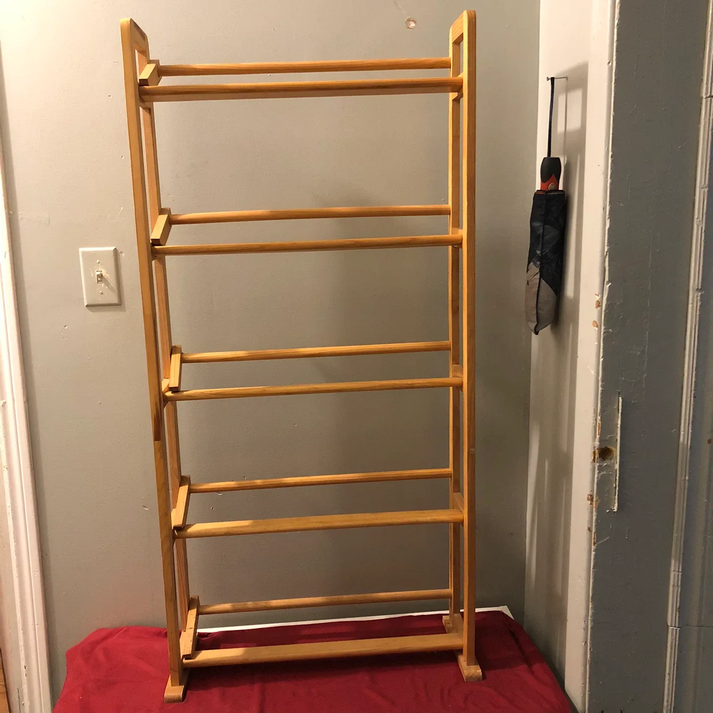 Wooden Shoe Rack - Organizer