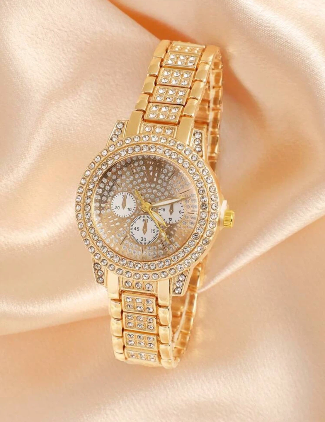 Gold Tone Watch & Jewelry Set - photo 4