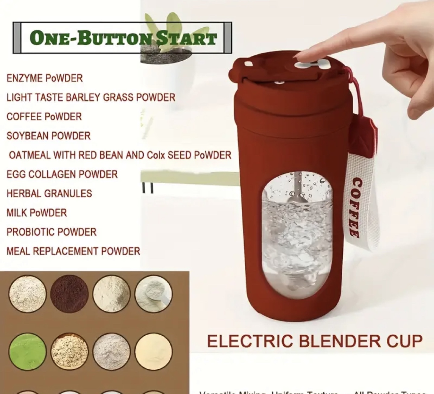 Brand New-Electric Blender Cup - Portable Mixer - photo 4