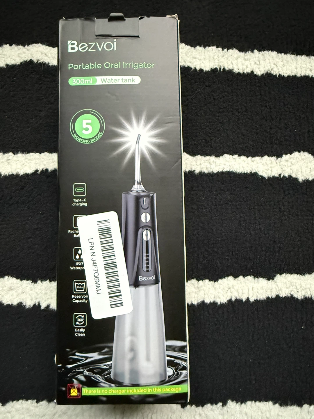 New Bezvoi Portable Oral Irrigator/Water Flosser - photo 2