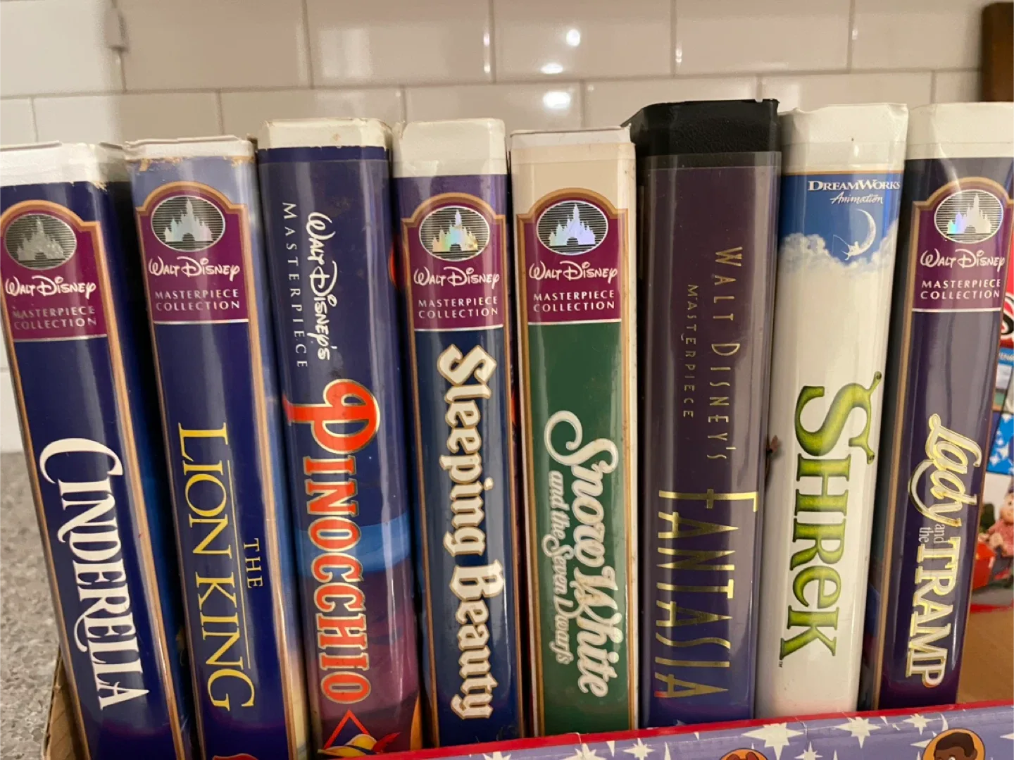 Walt Disney Masterpiece VHS Collection and other classics.