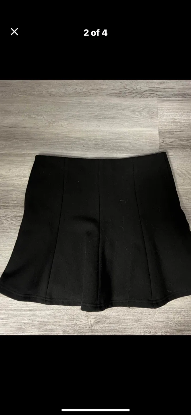 Zara Woman Black Skirt - Size S