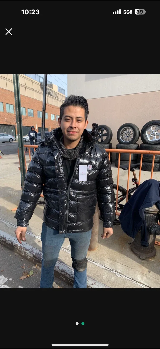 Moncler Black Puffer Jacket