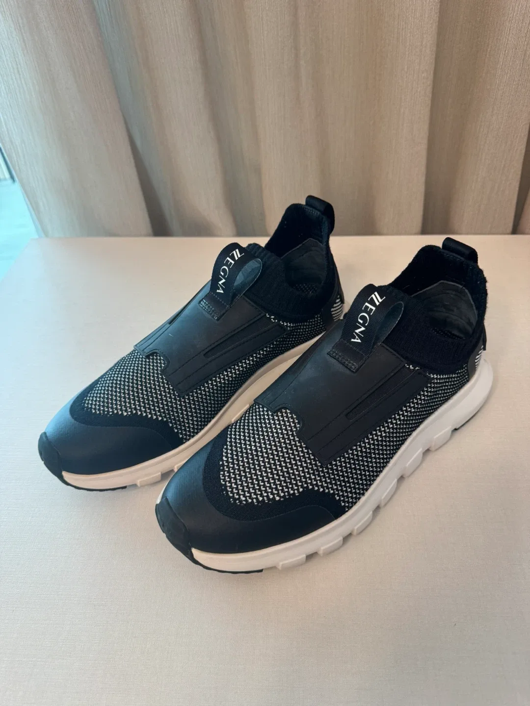 ZEGNA Techmerino Sock Slip-On Sneakers