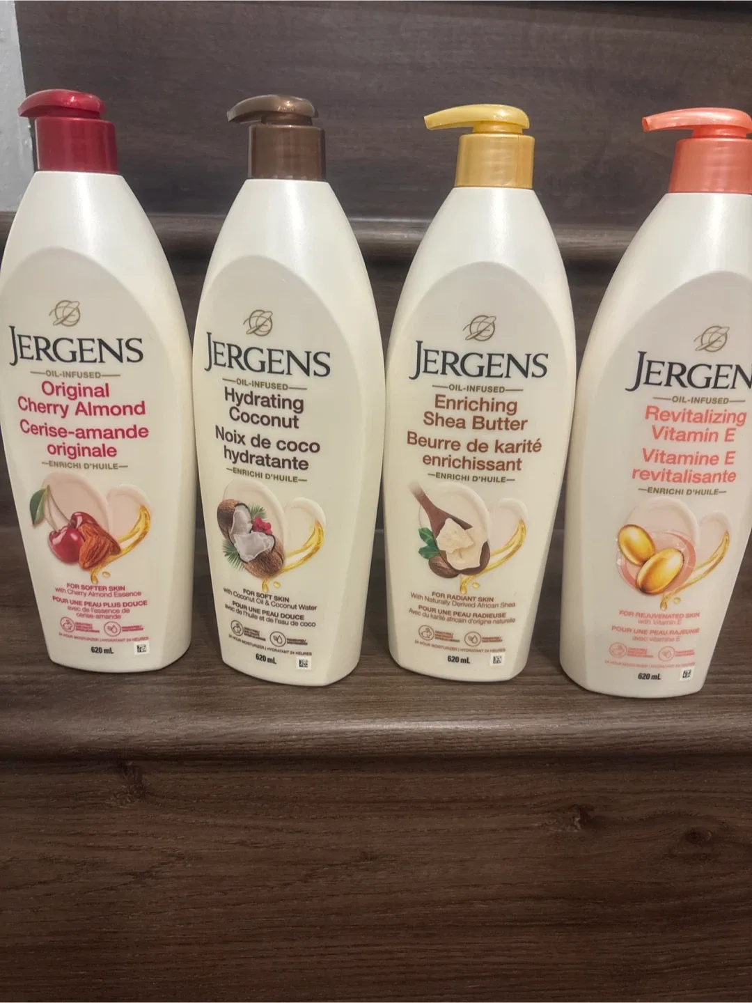 Jergens Oil-Infused Lotions (4)