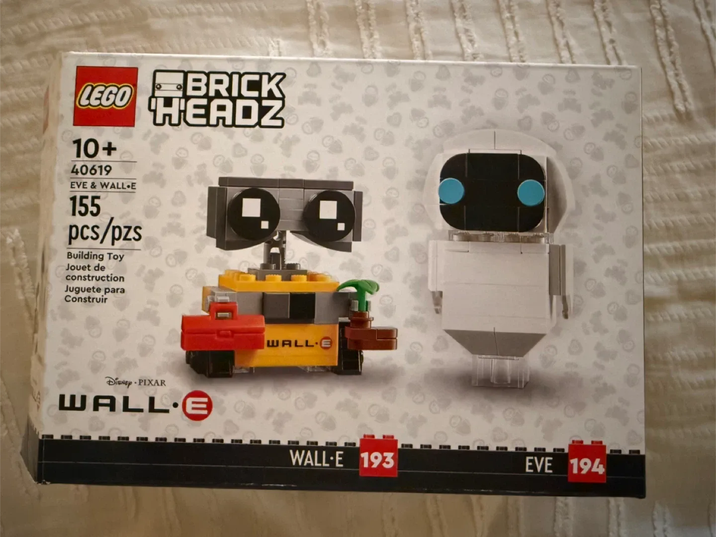 LEGO Eve and Wall-E set 40619