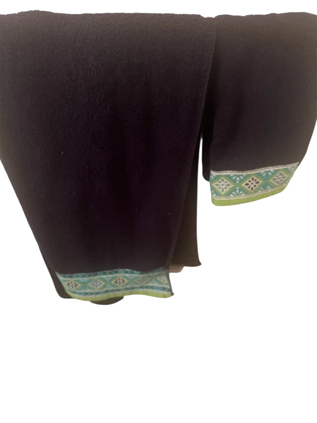 Eileen navy Bath and Hand Towel