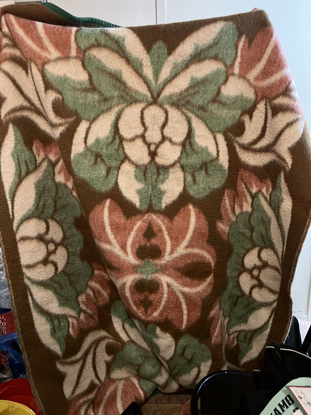Brand New-Floral Pattern Blanket