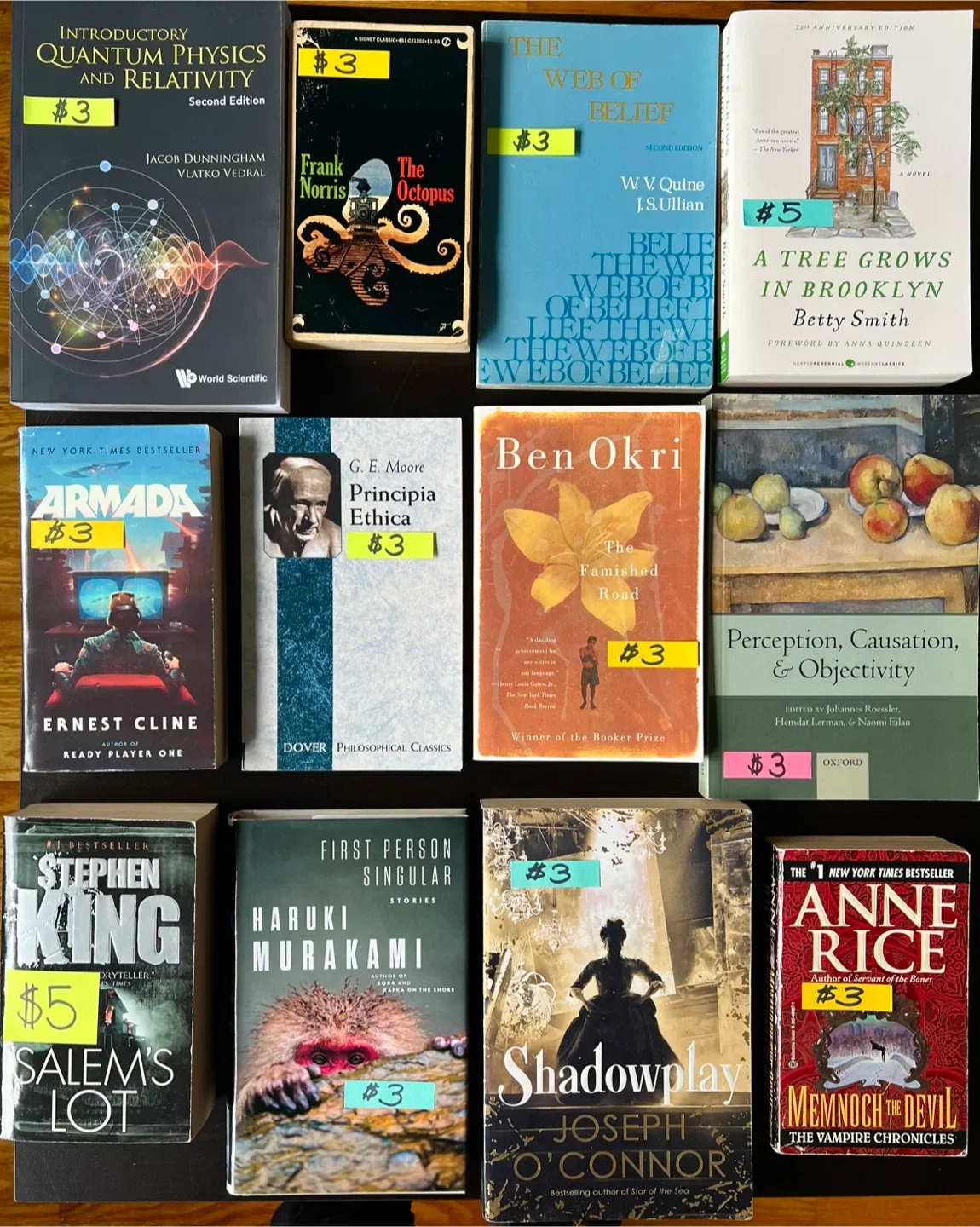 UPDATED 10/28 : BOOK SALE 😃- All Priced - MOVING OUT SALE ✈️ image indicator(4)
