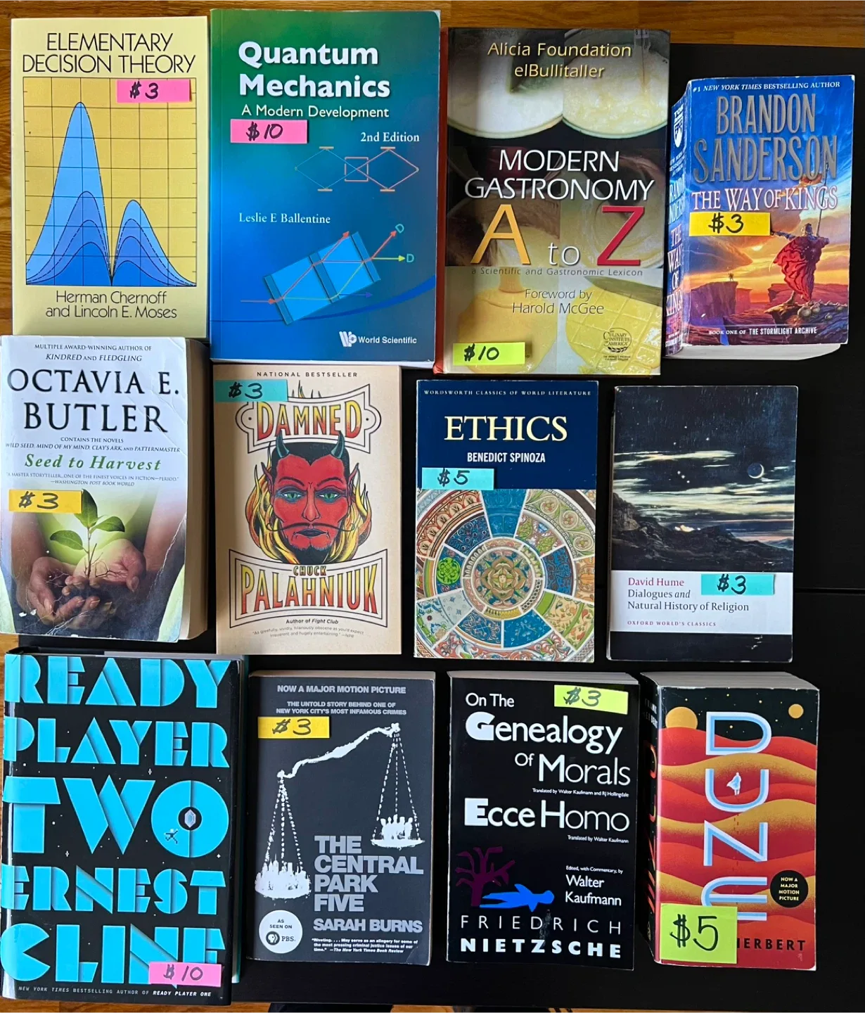 UPDATED 10/28 : BOOK SALE 😃- All Priced - MOVING OUT SALE ✈️