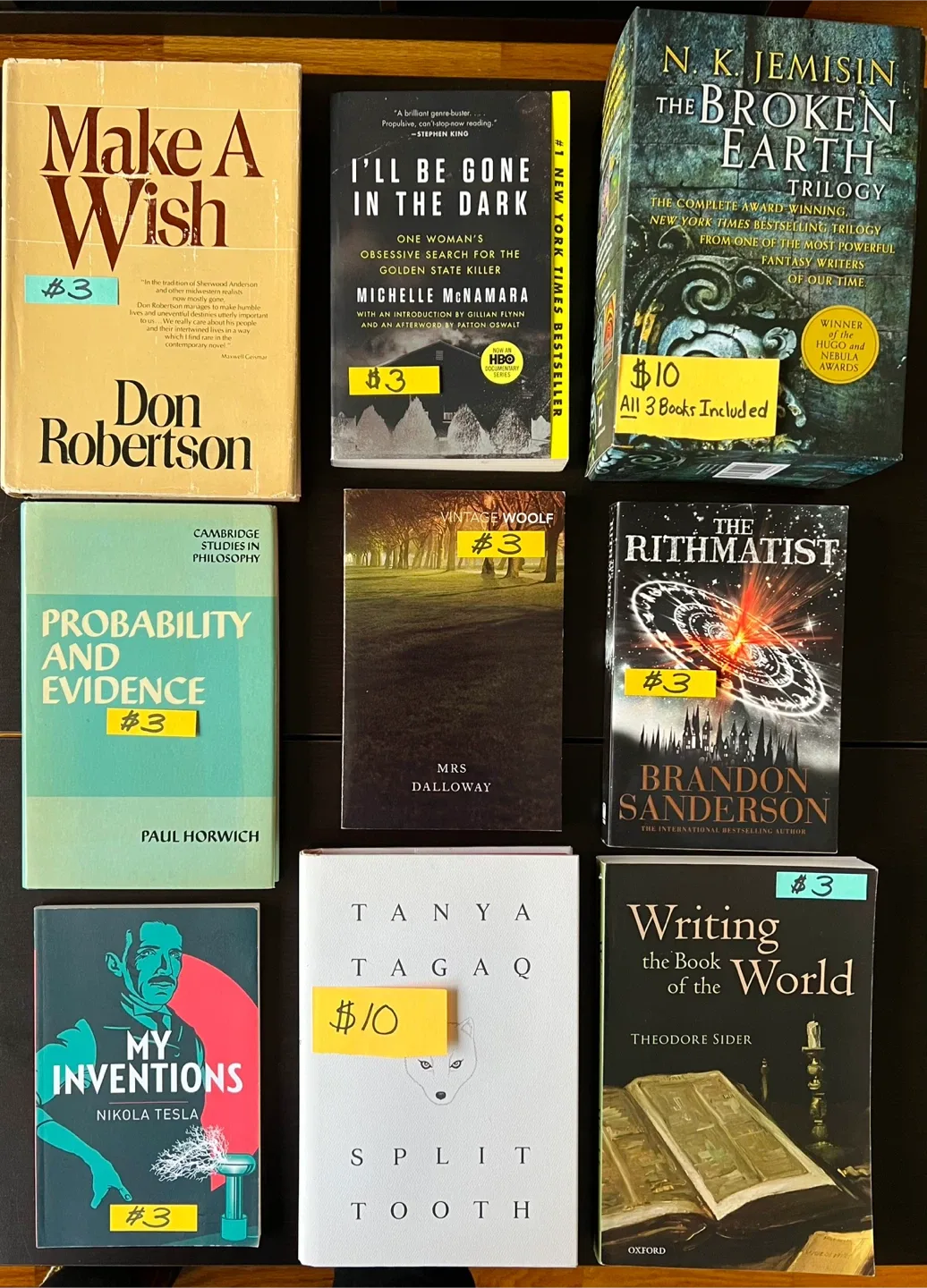 UPDATED 10/28 : BOOK SALE 😃- All Priced - MOVING OUT SALE ✈️ image indicator(8)