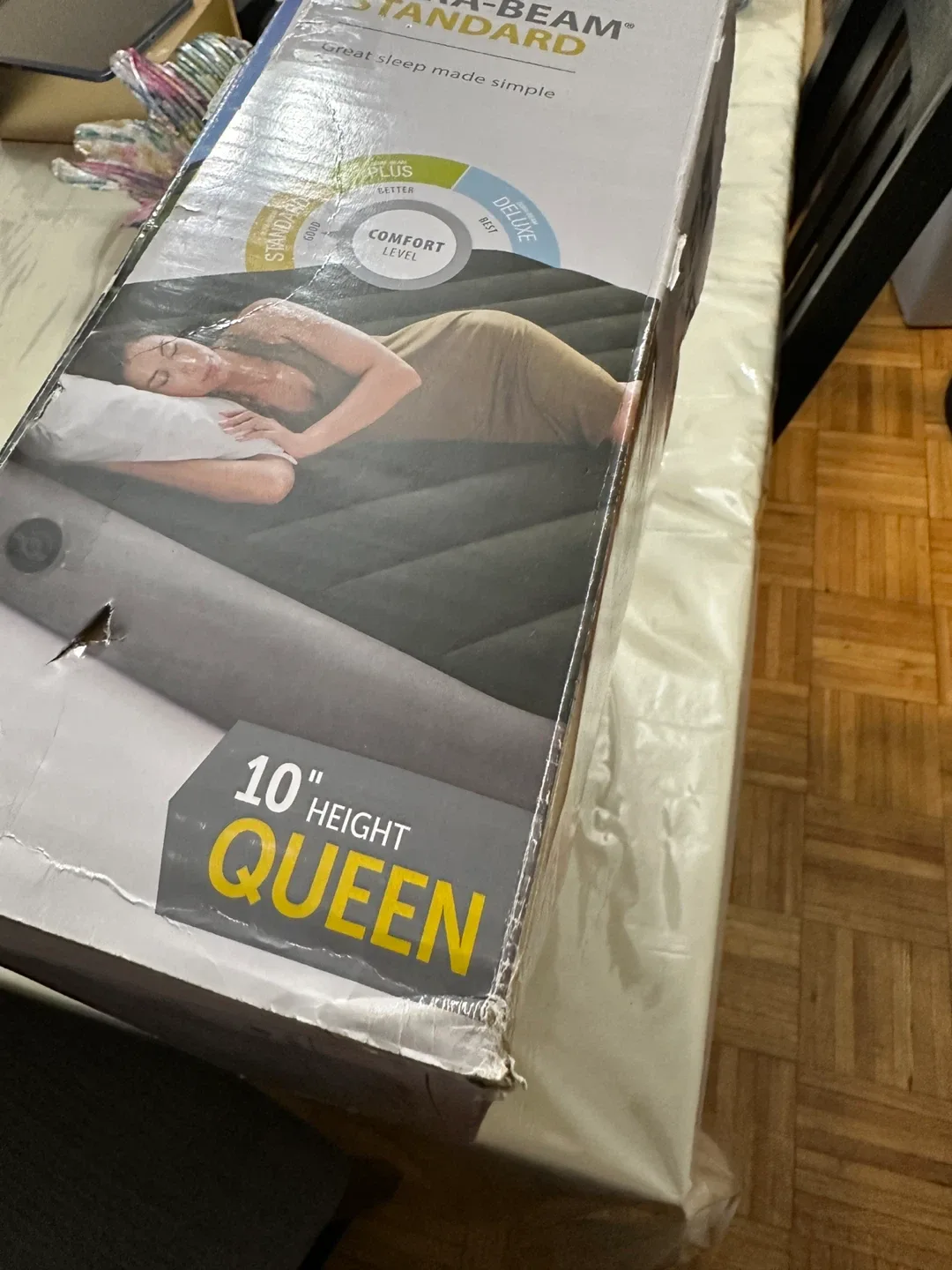 Intex Dura-Beam Standard Queen Air Mattress - New in Box