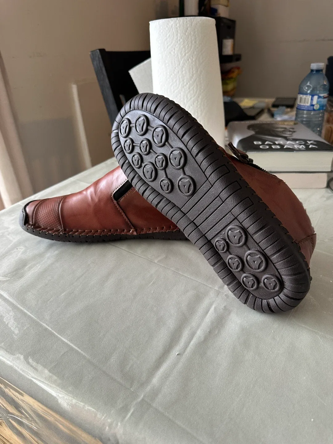 Brown Leather Casual Shoes