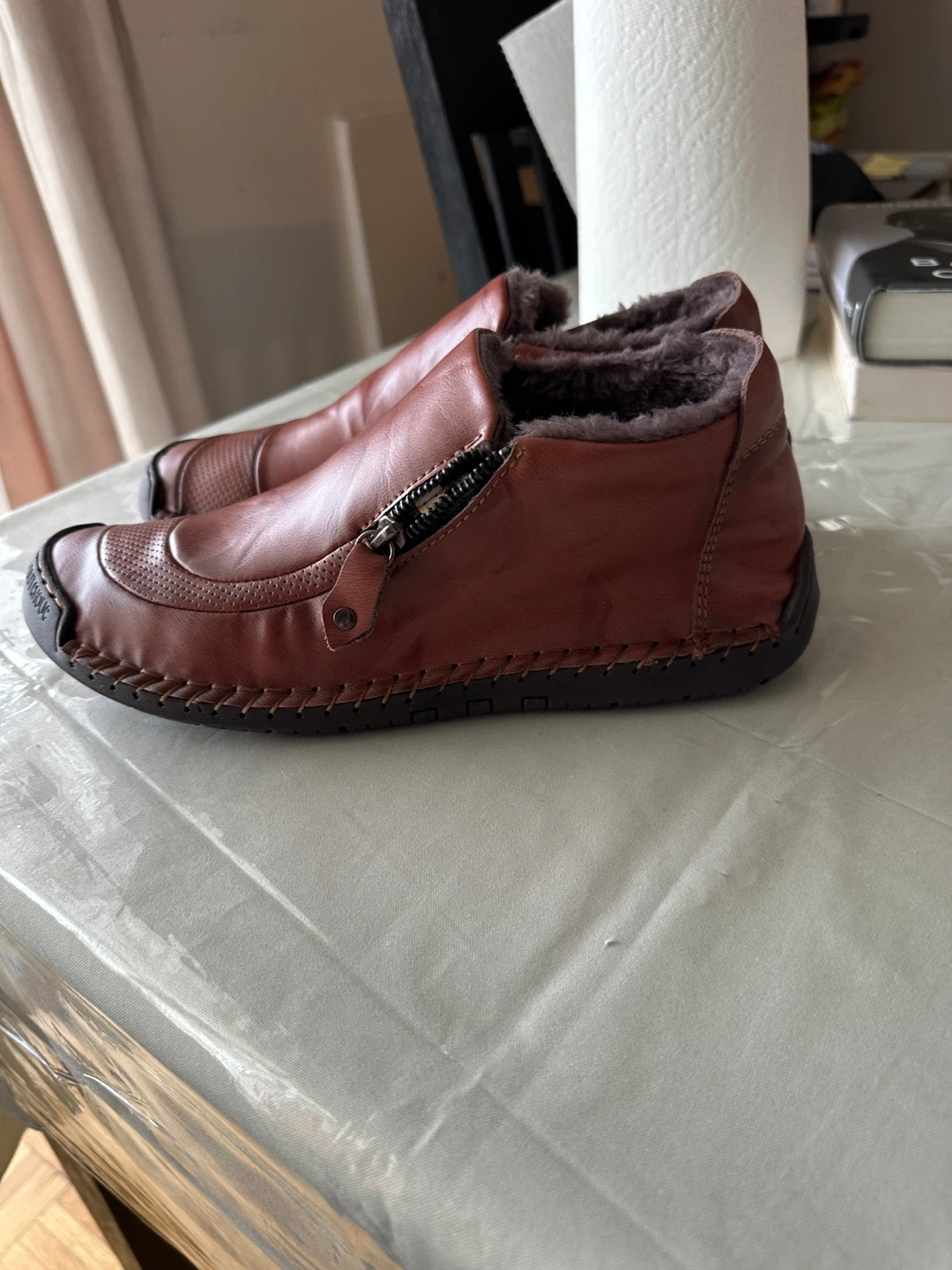 Brown Leather Casual Shoes - photo 2