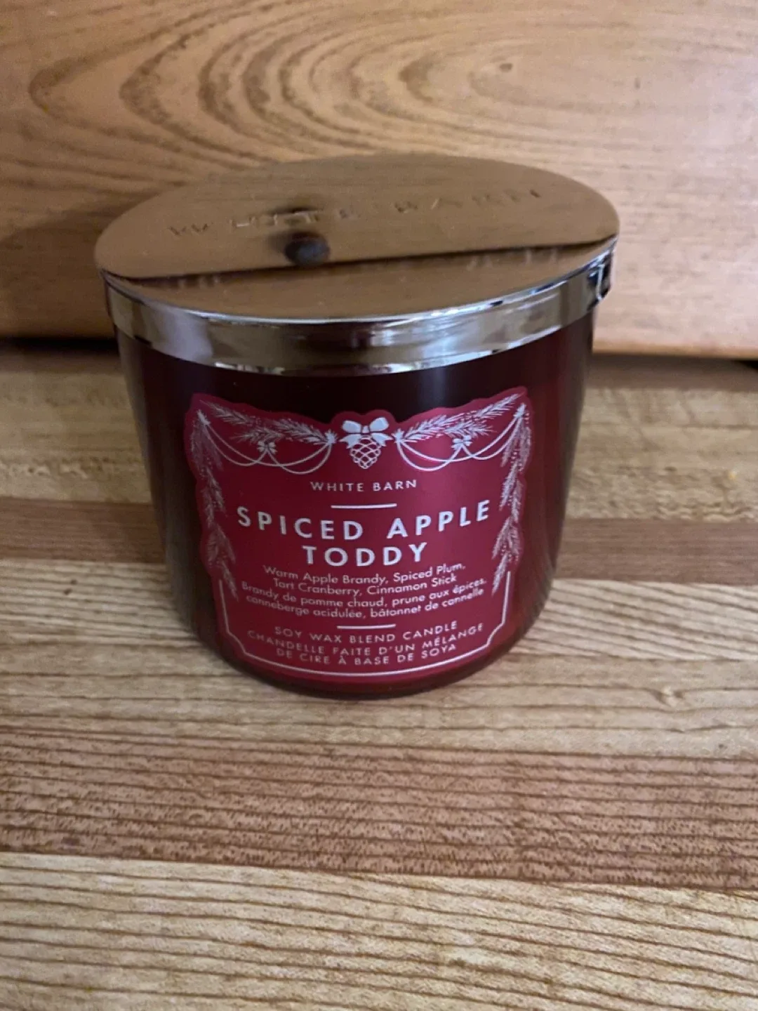 White Barn Spiced Apple Toddy Candle