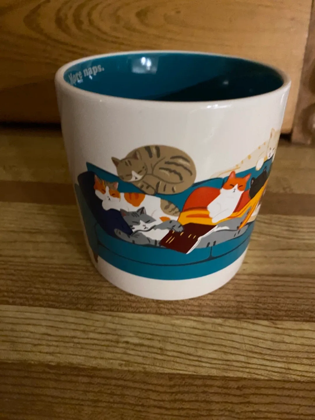 Indigo Cat Couch Mug