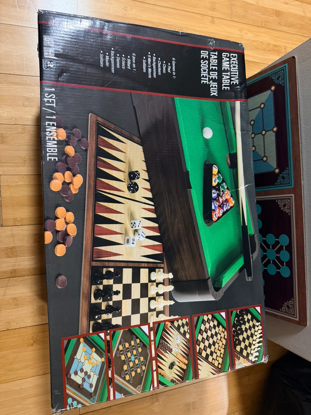 1 set pool table - photo 2