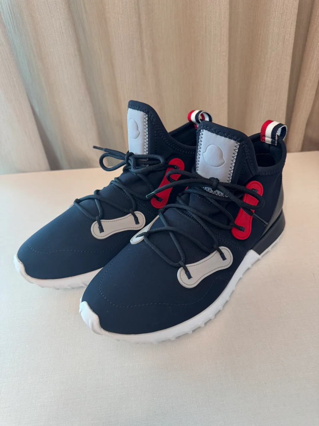 Authentic Moncler Emilien II Neoprene Sneakers