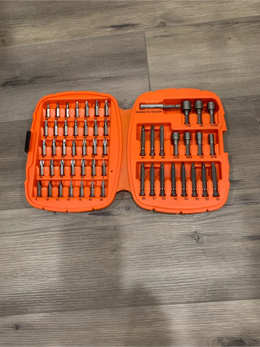 Black & Decker Drill Bit Set-54 piece screwdriver bits image indicator(3)