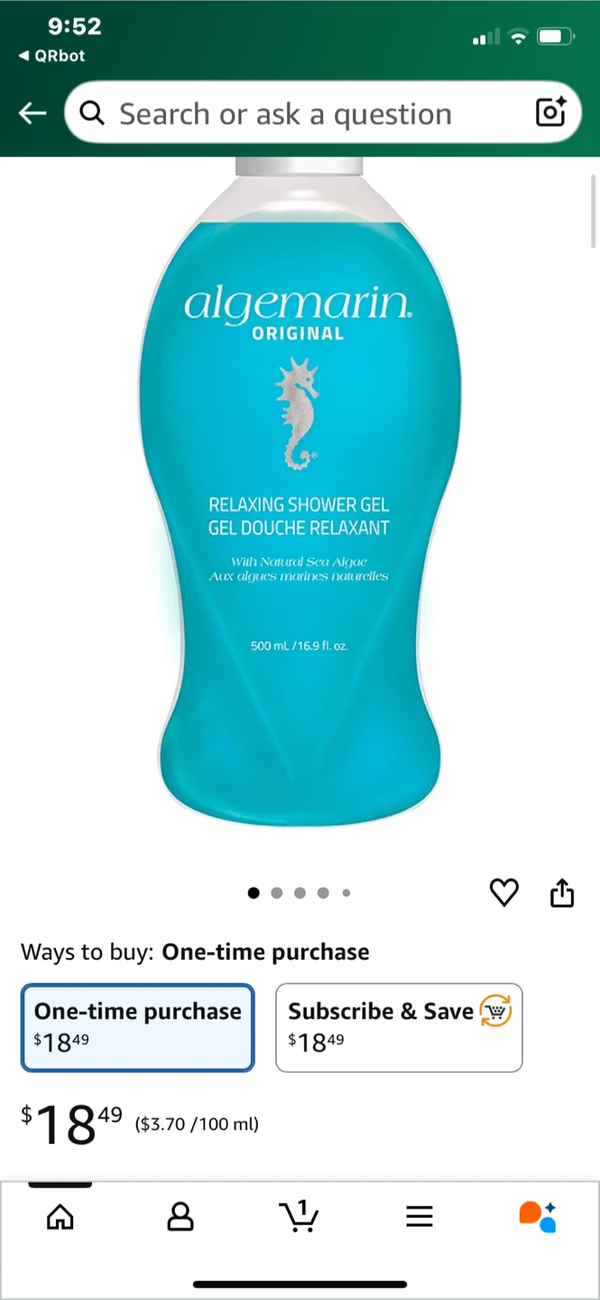 Algemarin Original Relaxing Shower Gel - photo 2