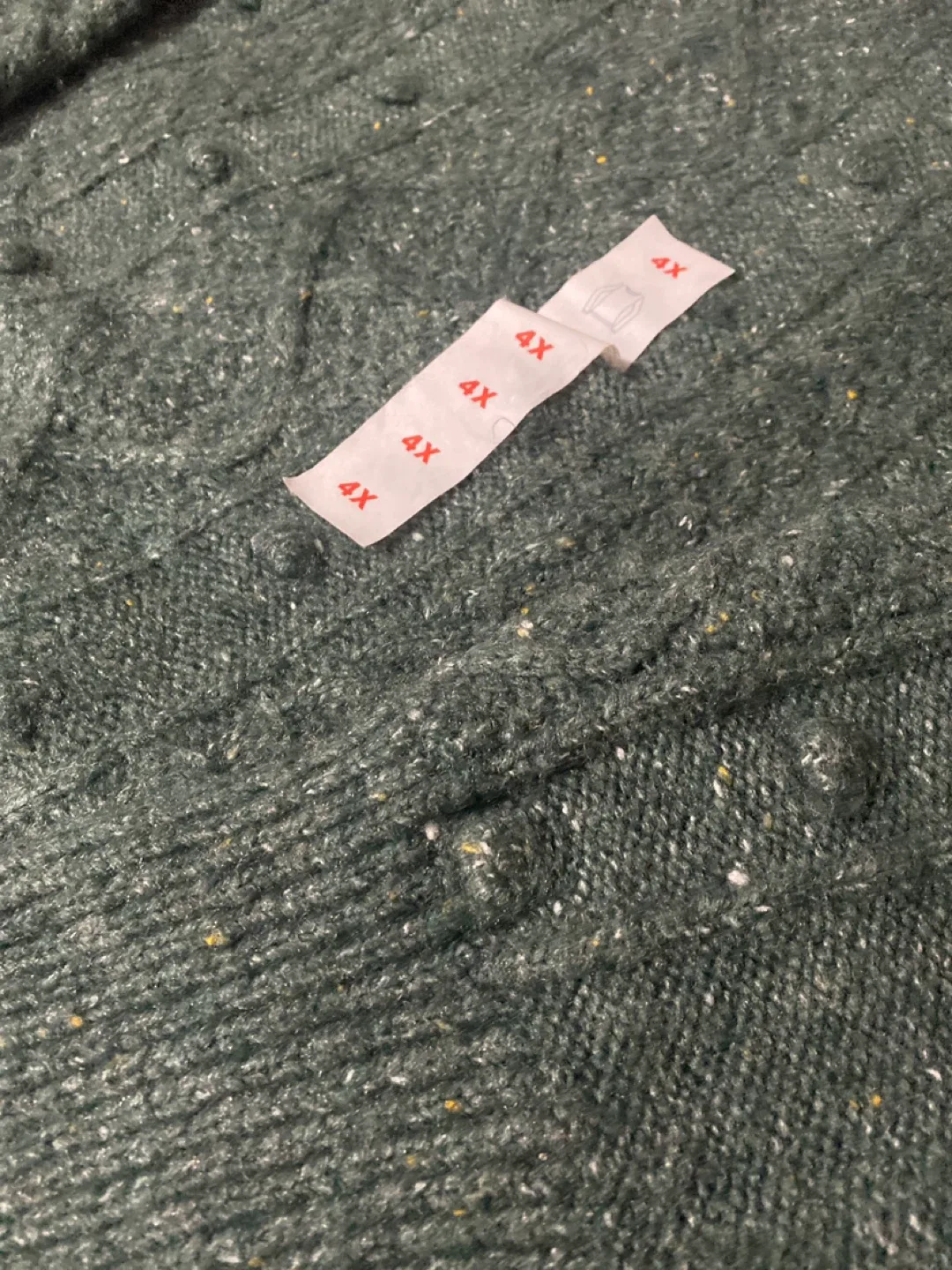 Old Navy Green Sweater - Size 4X image indicator(4)
