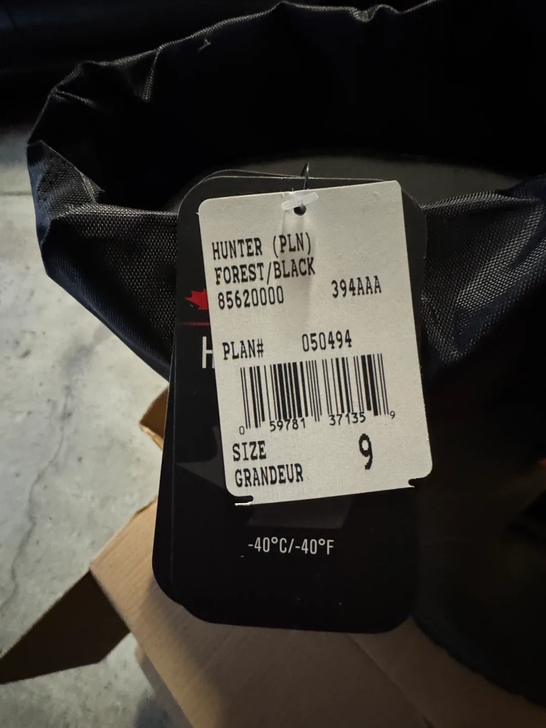 Baffin Hunter PLN Forest/Black Boots - Size 9 image indicator(5)