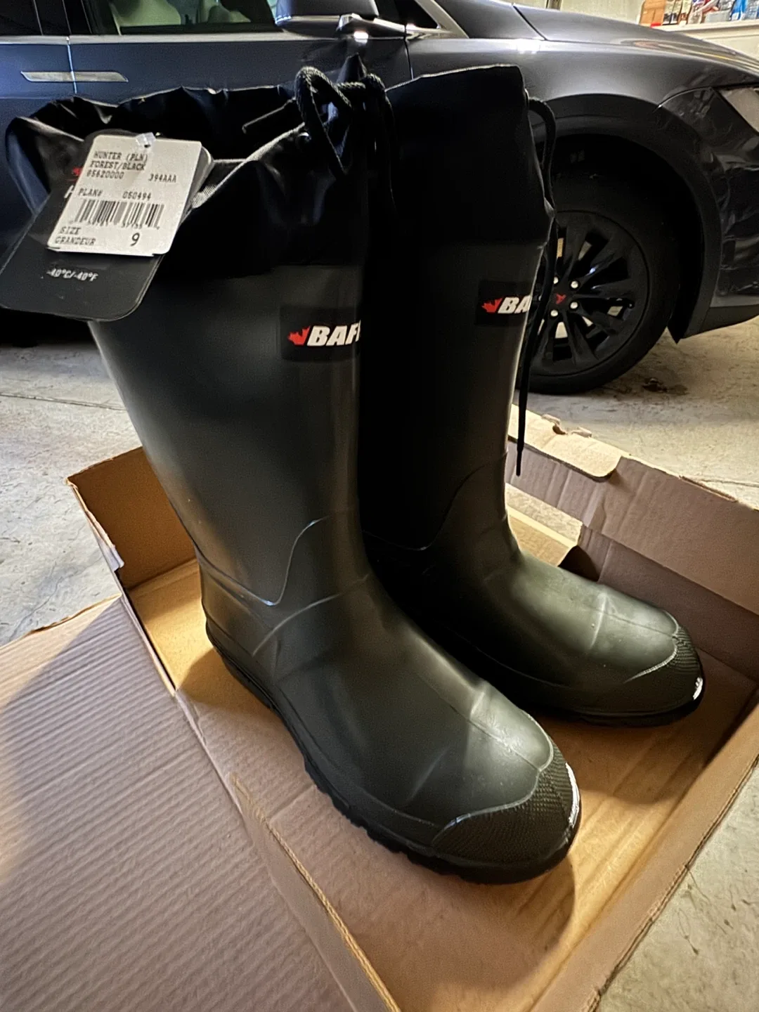 Baffin Hunter PLN Forest/Black Boots - Size 9 image indicator(2)