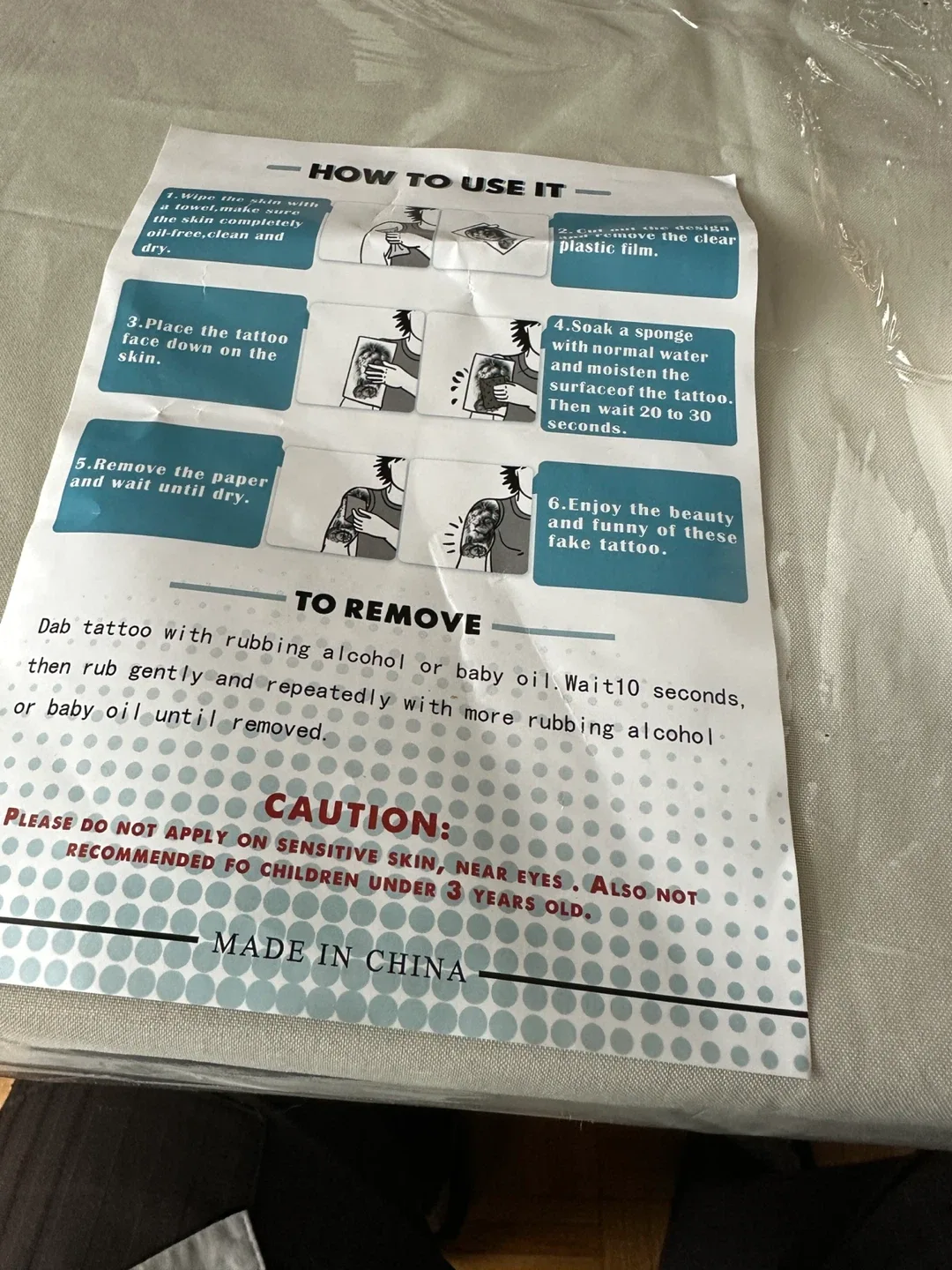 Temporary Tattoos - Flower Design image indicator(2)