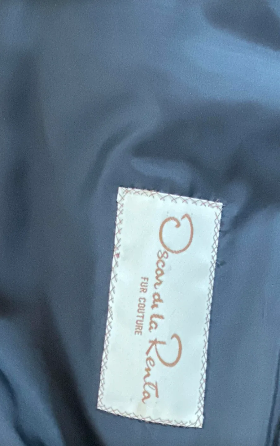 Oscar de la Renta Fur Couture Coat