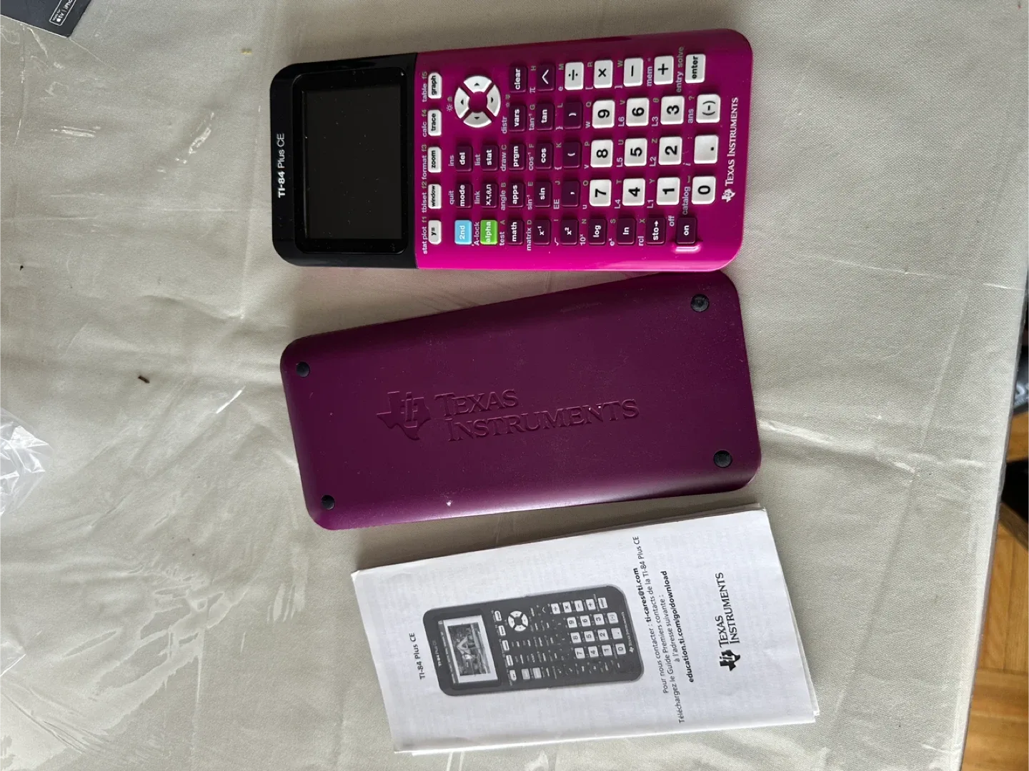 Texas Instruments TI-84 Plus CE Calculator - Pink