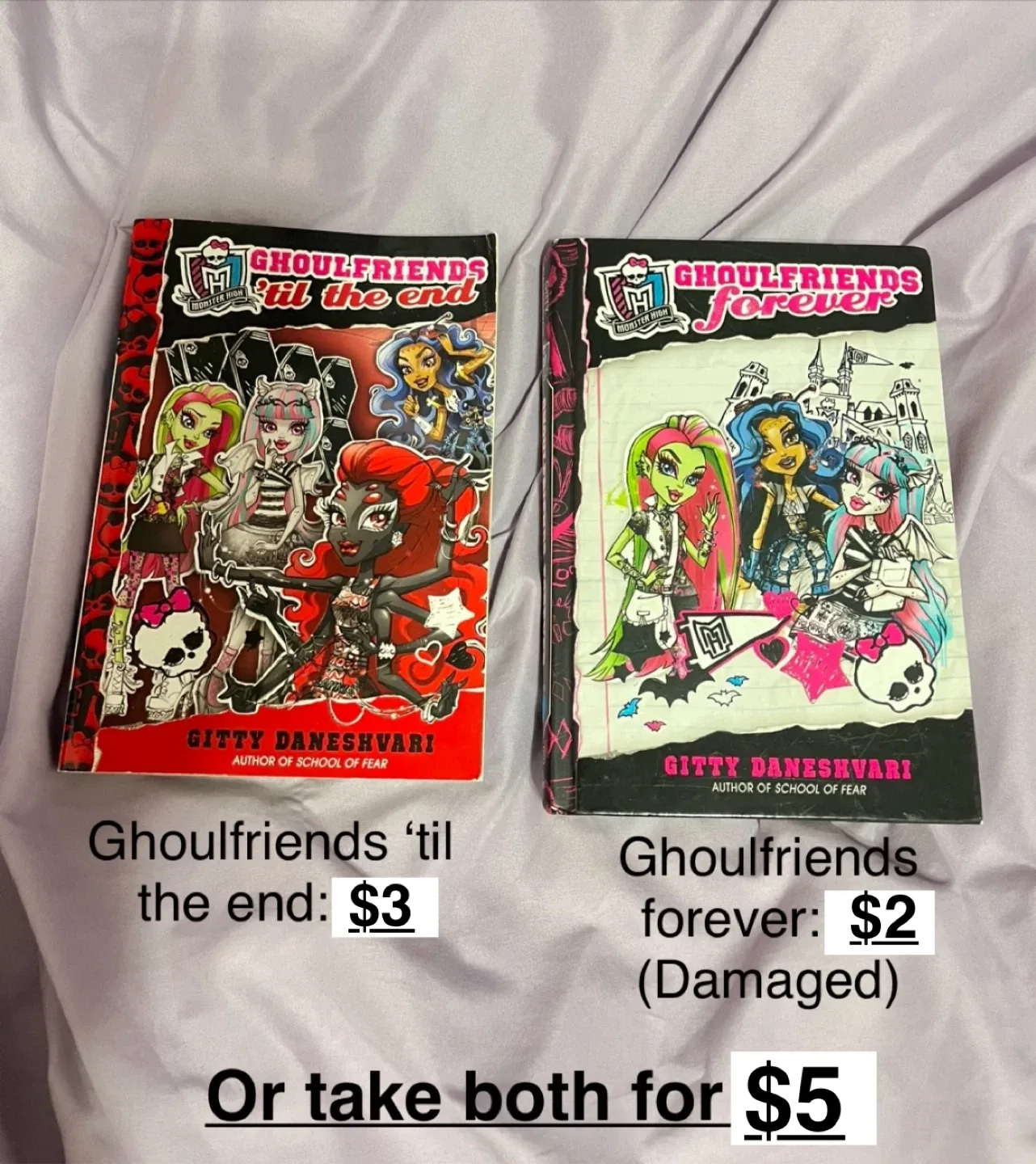 Monster High Ghoulfriends Books