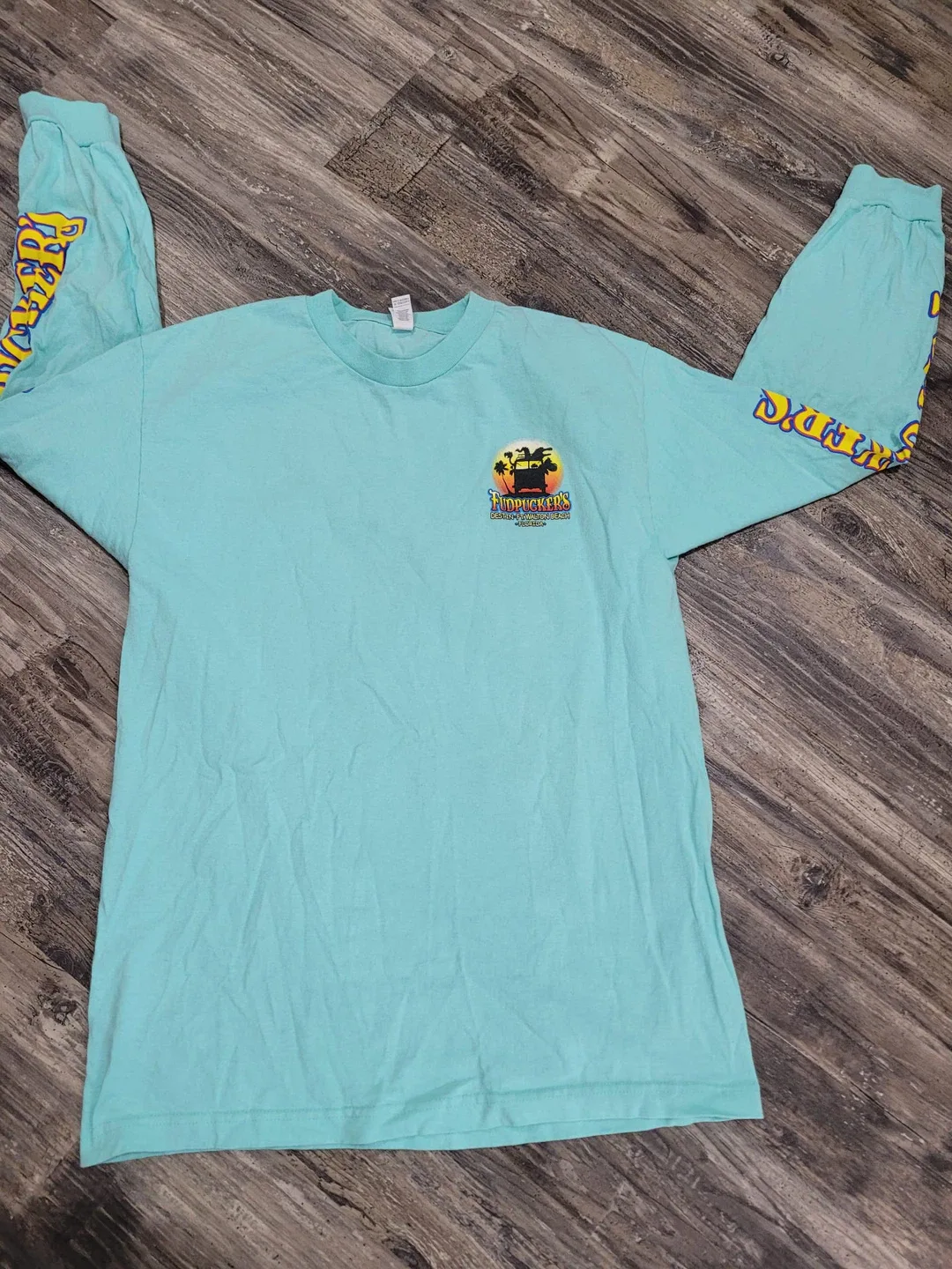 Fudpucker's Beachside Grill VW Bus Long Sleeve Shirt image indicator(2)