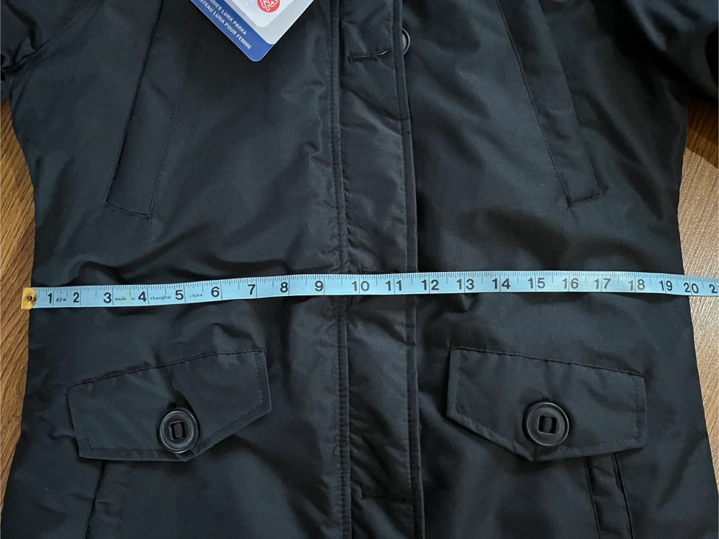 Misty Mountain women’s medium parka waterproof winter coat black image indicator(7)