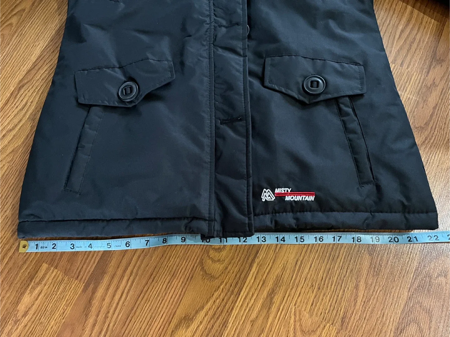 Misty Mountain women’s medium parka waterproof winter coat black image indicator(8)