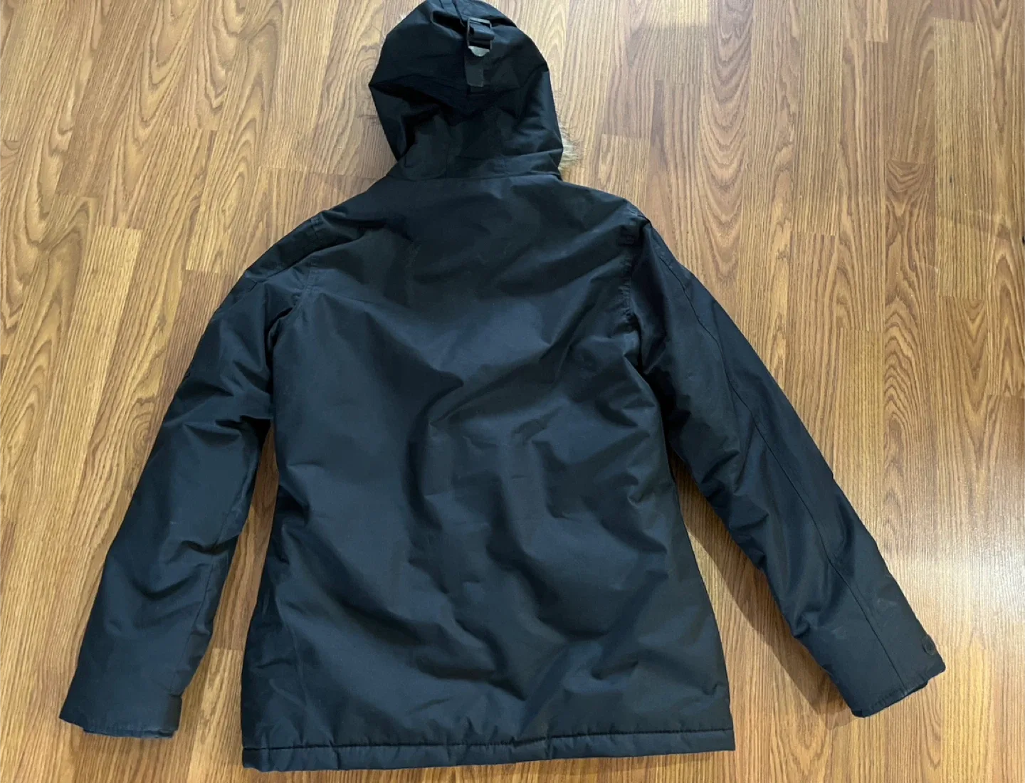 Misty Mountain women’s medium parka waterproof winter coat black image indicator(10)