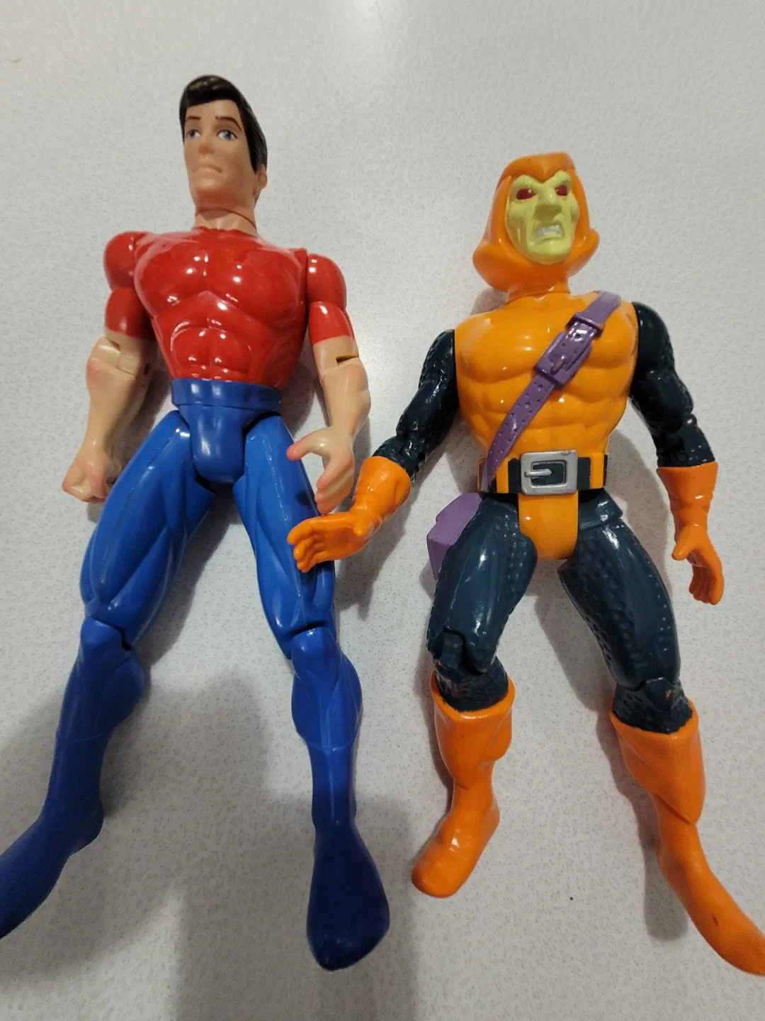 Marvel Spider-Man peter Parker & Goblin vintage Action Figures