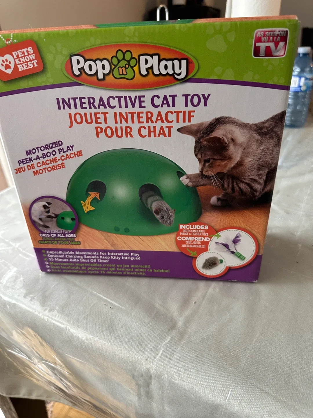 Pop N' Play Interactive Cat Toy