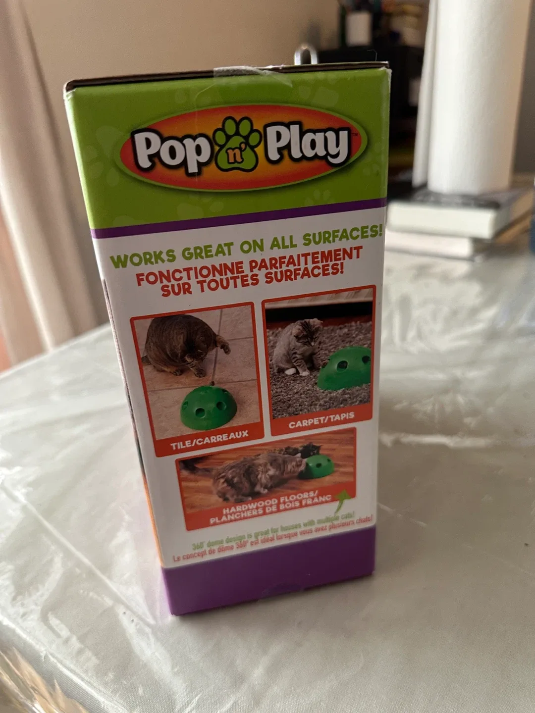 Pop N' Play Interactive Cat Toy image indicator(2)