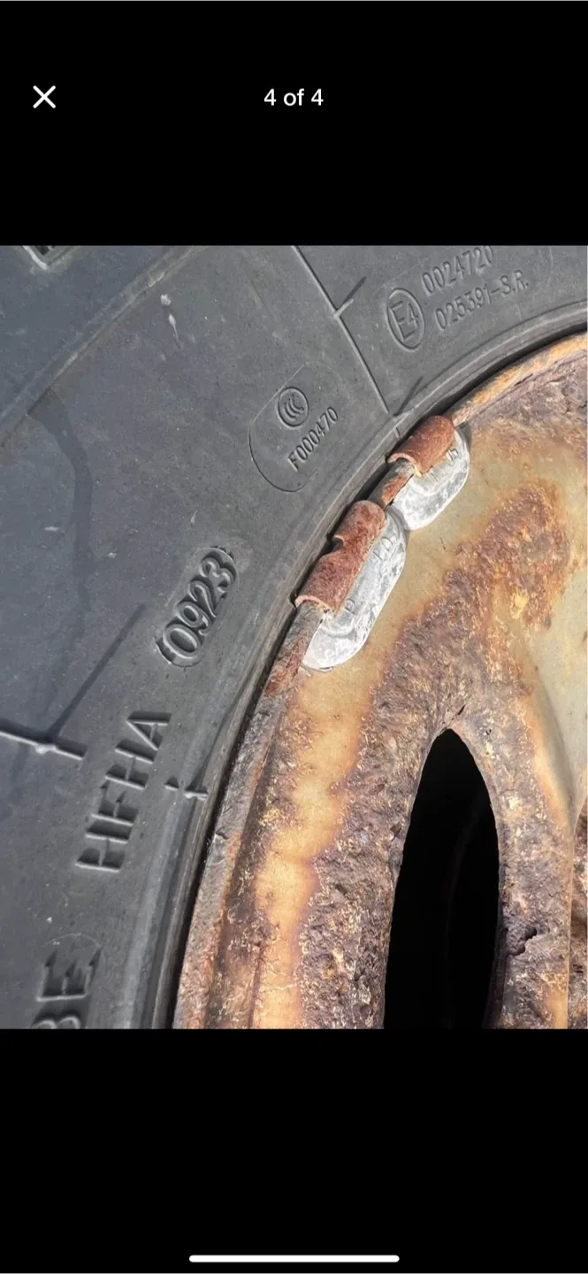 LT245/75R16 Tire on Chevy rims image indicator(4)