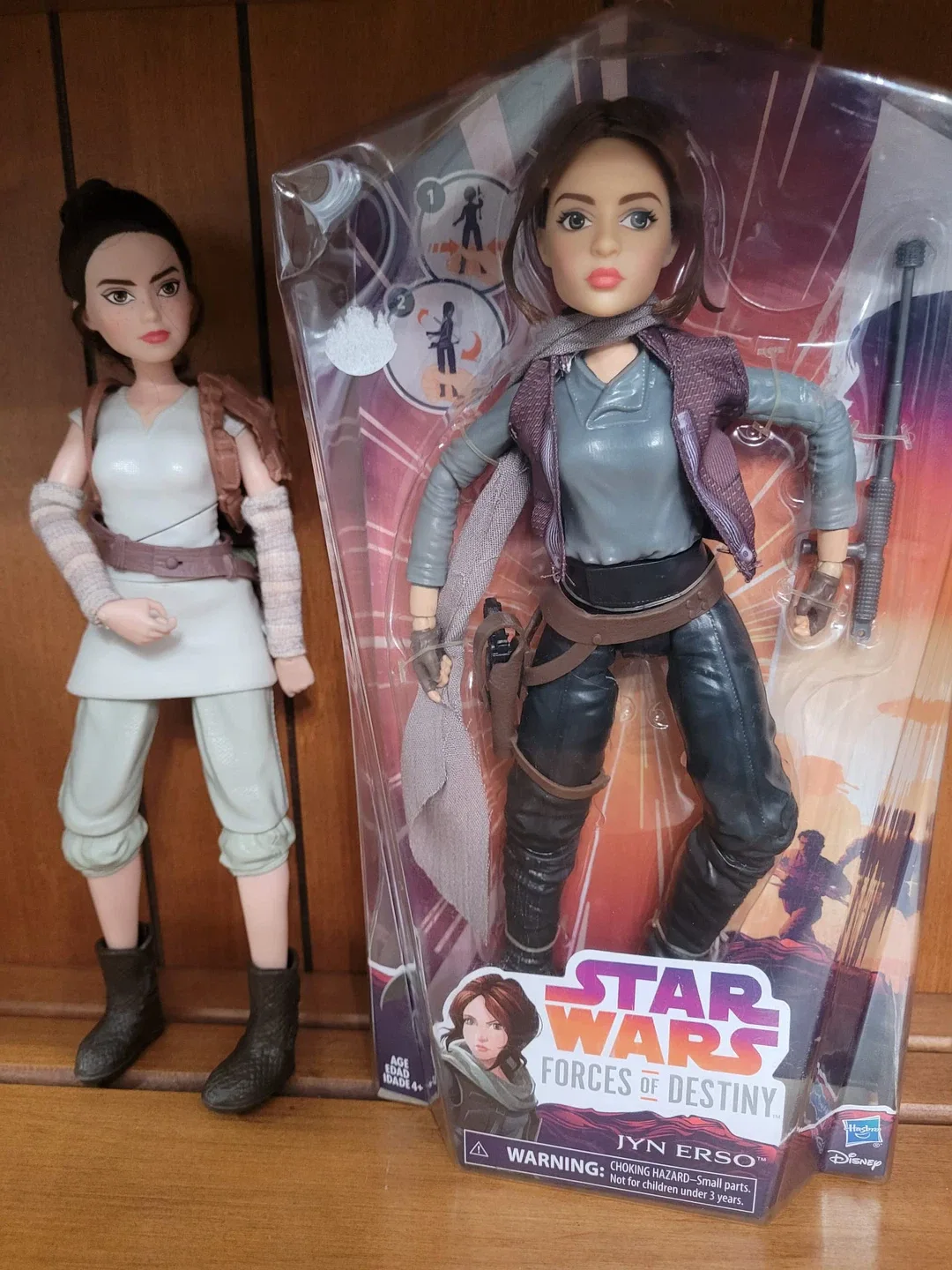 Star Wars Forces of Destiny Jyn Erso & Rey Doll Set